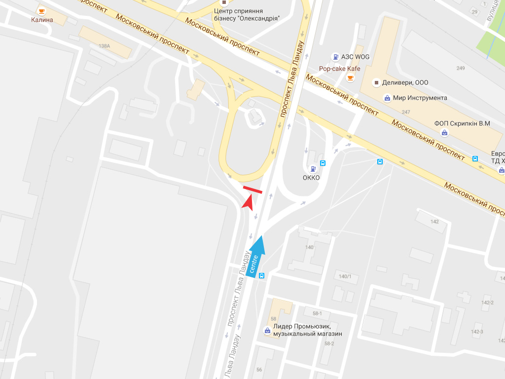 Бульвар ландау в москве карта
